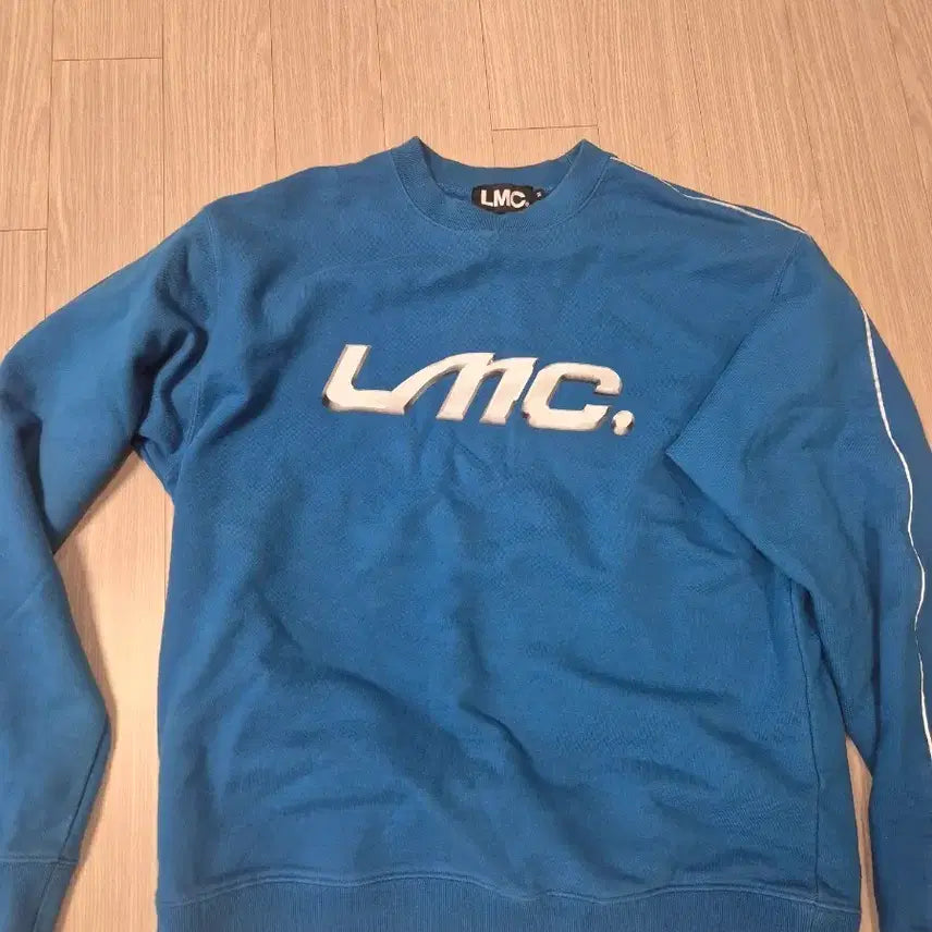 [BUNJANG] LMC Blue Sweatshirt T-Shirt / LMC 블루 맨투맨 티셔츠