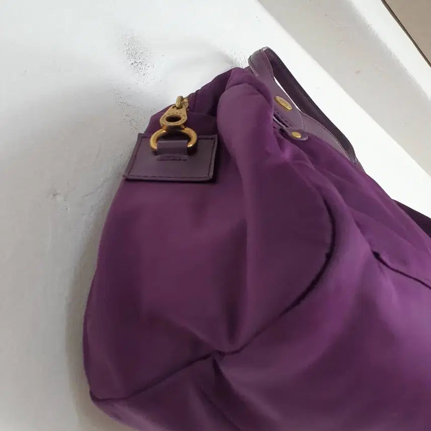 [BUNJANG] Marc Jacobs Purple Nylon Tote Bag / 마크제이콥스 정품 여성 퍼플 나일론 토트백 가방