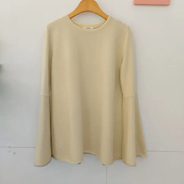 [BUNJANG] System Flare Long Sleeve T-shirt/Blouse / 한섬 시스템 나팔소매  플레어 긴팔티셔츠/블라우스 55~66