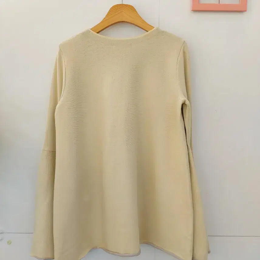 [BUNJANG] System Flare Long Sleeve T-shirt/Blouse / 한섬 시스템 나팔소매  플레어 긴팔티셔츠/블라우스 55~66