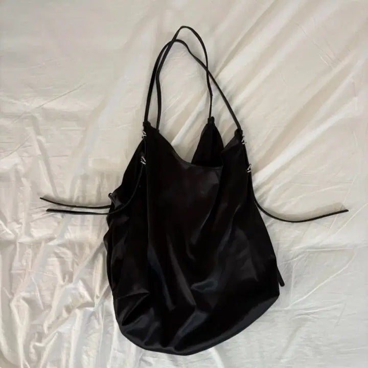 [BUNJANG] Zara Satin Tote Bag / 자라 새틴 토트백