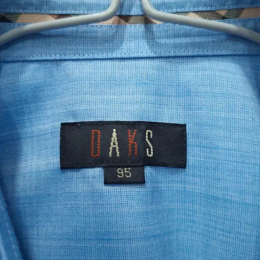 [BUNJANG] Daks Short Sleeve Shirt Blue 95 / 닥스 반팔 셔츠 블루 95