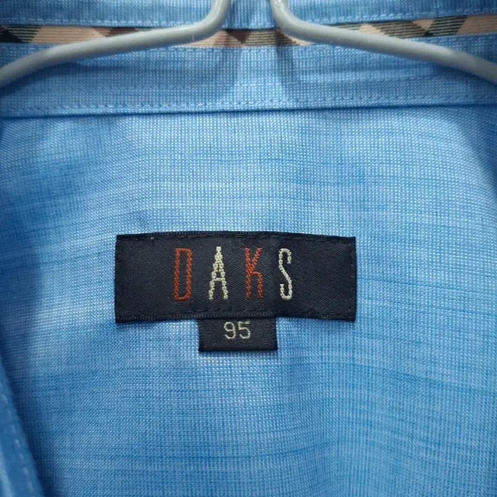 [BUNJANG] Daks Short Sleeve Shirt Blue 95 / 닥스 반팔 셔츠 블루 95