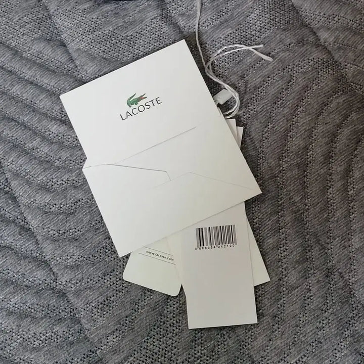 [BUNJANG] Lacoste Black Leather Shopper Tote Bag / 라코스테 블랙 레더 쇼퍼백 토트백