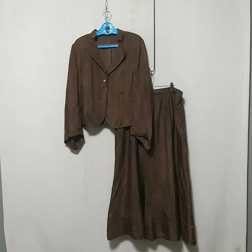 [BUNJANG] Rayon Set Brown / ㅎ255 인견세트