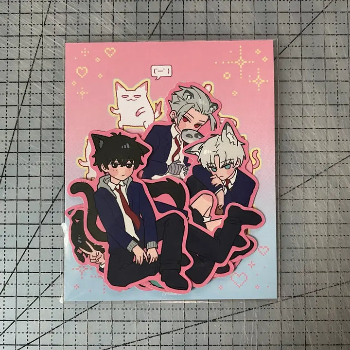 [BUNJANG] Sakamo-days Sakaday Piece Sticker Set / 사카모토데이즈 사카데이 조각스티커 스티커