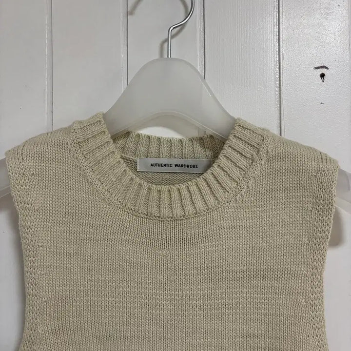 [BUNJANG] Authentic Knit Vest / 어센틱 니트 베스트 여성F(44추천)