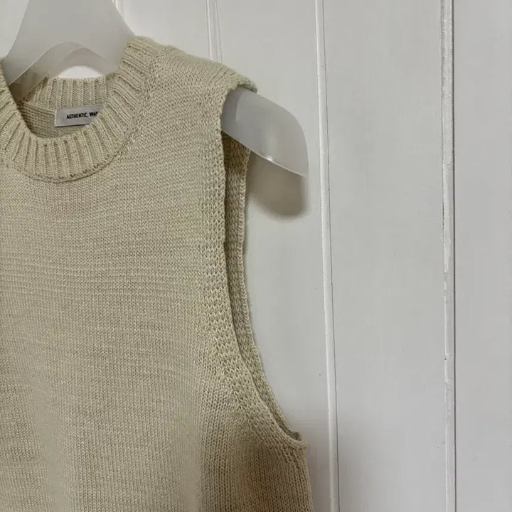 [BUNJANG] Authentic Knit Vest / 어센틱 니트 베스트 여성F(44추천)
