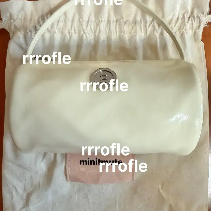 [BUNJANG] MinuteMute Chloe Circle Cream Bag (Limited Edition) / [리미티드][품절새상품][초특가] 미닛뮤트 클로 써클 크림 버터 clo