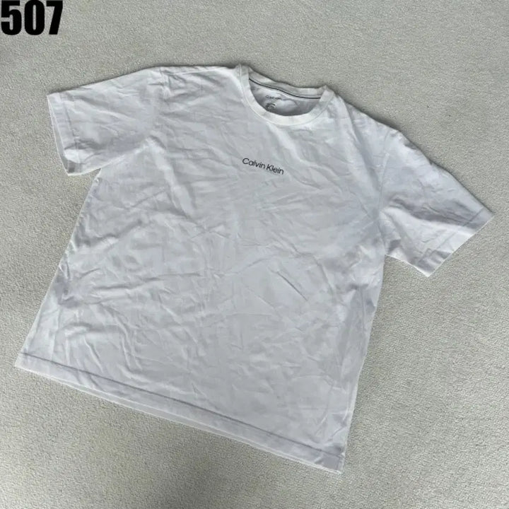 [BUNJANG] Calvin Klein White T-Shirt XXL / 캘빈클라인 화이트 반팔 티셔츠 xxl