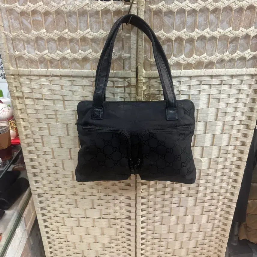 [BUNJANG] Gucci Vintage GG Nylon Shoulder Bag / 정품 구찌 빈티지 GG 나일론 숄더백 팝니다
