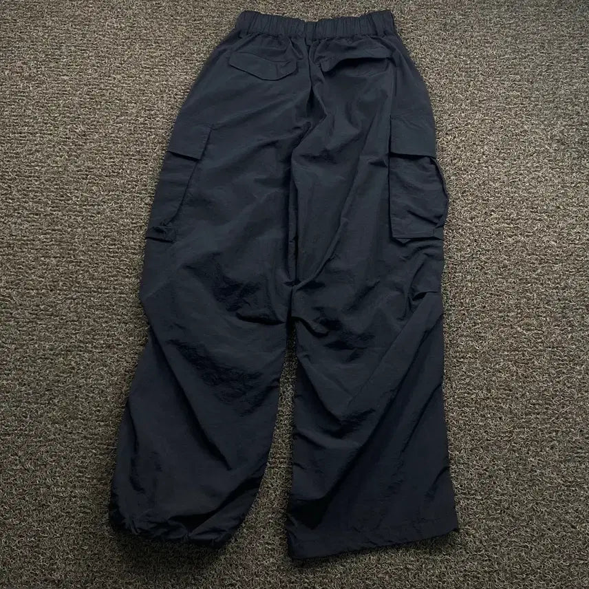[BUNJANG] Not FoundARD Black Parachute Nylon Cargo Pants / 낫포너드 블랙 파라슈트 나일론 카고팬츠