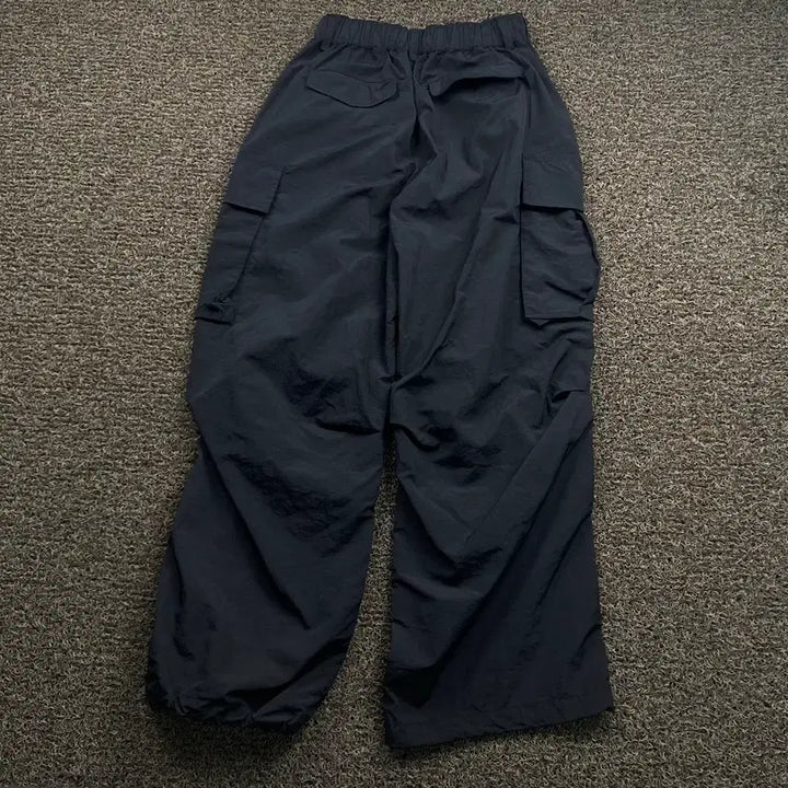 [BUNJANG] Not FoundARD Black Parachute Nylon Cargo Pants / 낫포너드 블랙 파라슈트 나일론 카고팬츠