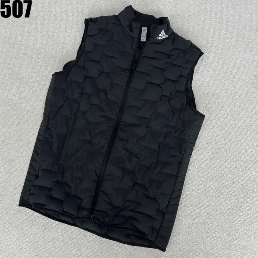 [BUNJANG] Adidas Black Padded Vest Size 95 / 아디다스 블랙 패딩 조끼 95