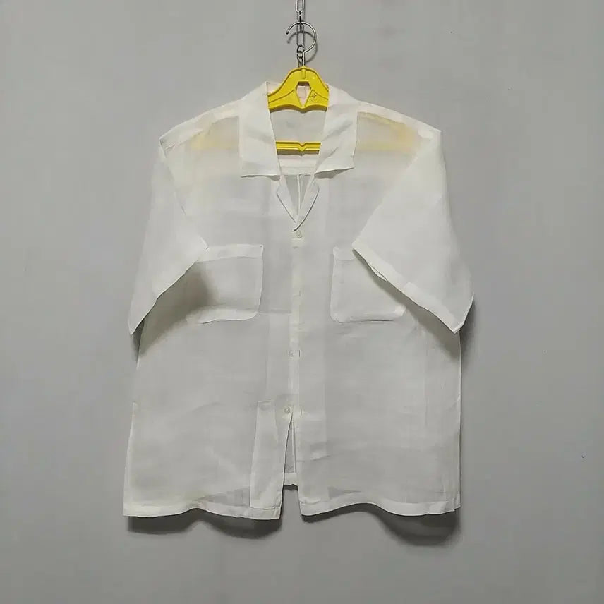 [BUNJANG] Linen Summer Top - White / ㅎ264 모시상의