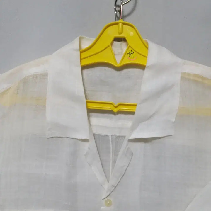 [BUNJANG] Linen Summer Top - White / ㅎ264 모시상의