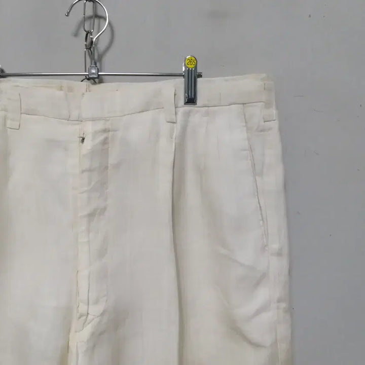 [BUNJANG] Natural Linen Pants - Ivory / ㅎ265 모시바지