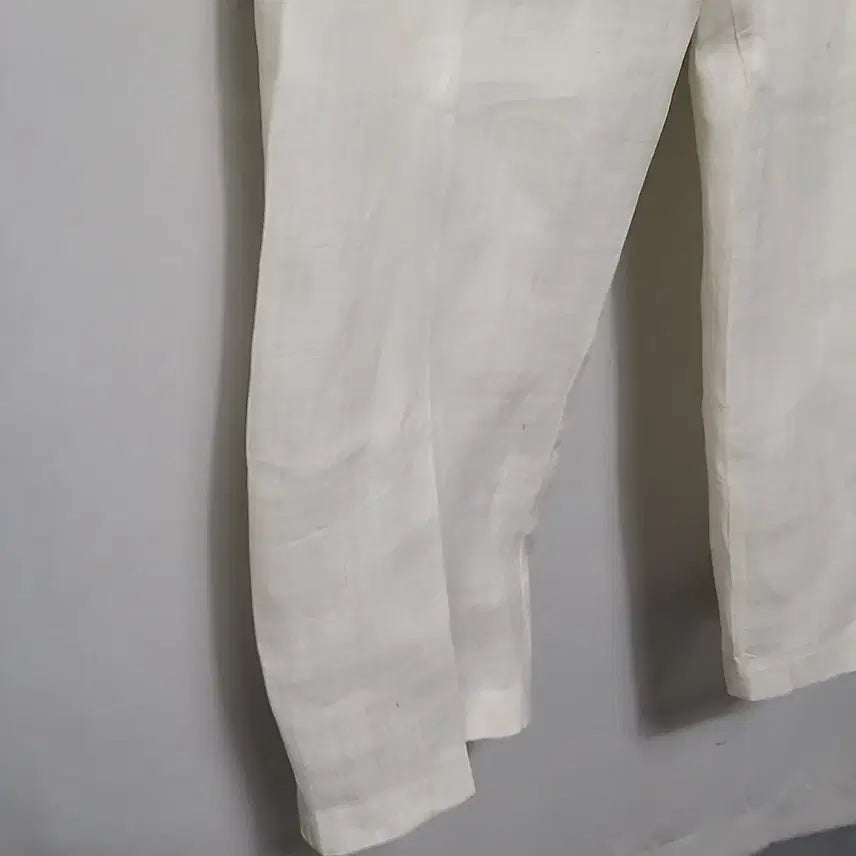 [BUNJANG] Natural Linen Pants - Ivory / ㅎ265 모시바지