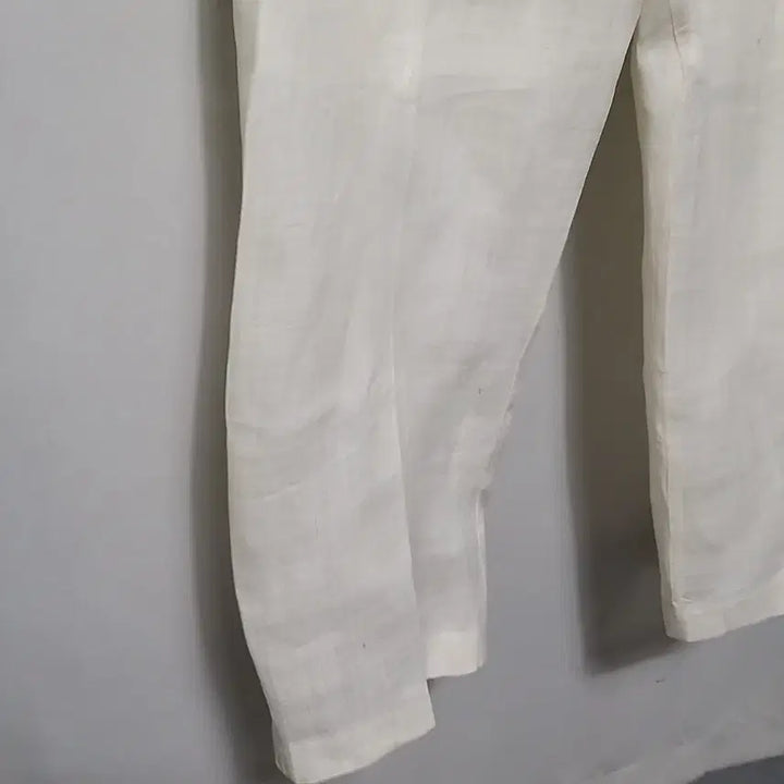 [BUNJANG] Natural Linen Pants - Ivory / ㅎ265 모시바지