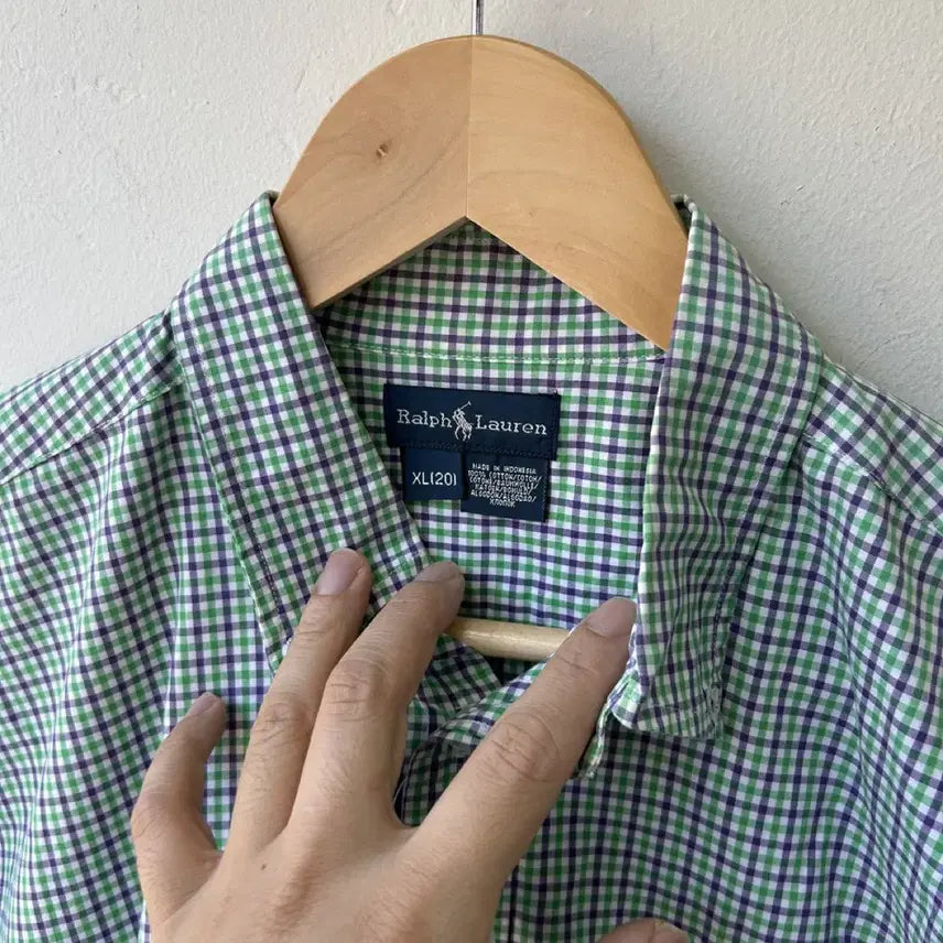 [BUNJANG] Polo Ralph Lauren Check Shirt / 16862 - 폴로 랄프로렌 체크 셔츠