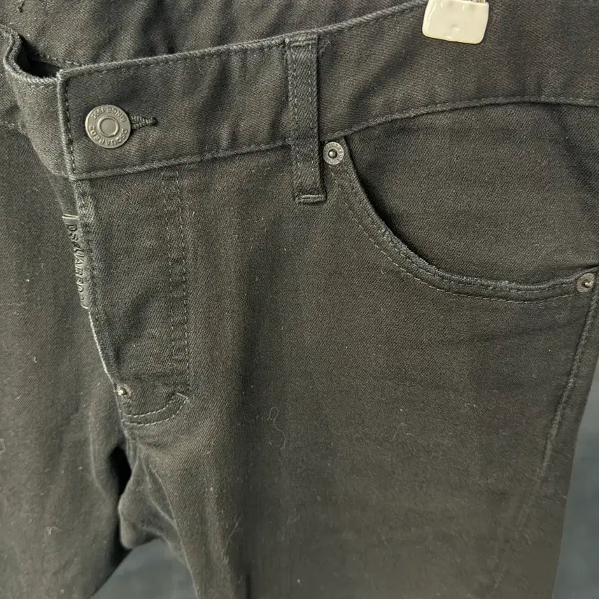 [BUNJANG] DSQUARED2 Black Denim Jeans / [택포] [35] 디스퀘어드2 블랙진 데님 청바지