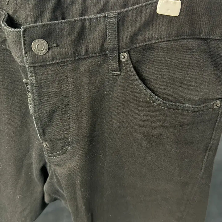 [BUNJANG] DSQUARED2 Black Denim Jeans / [택포] [35] 디스퀘어드2 블랙진 데님 청바지