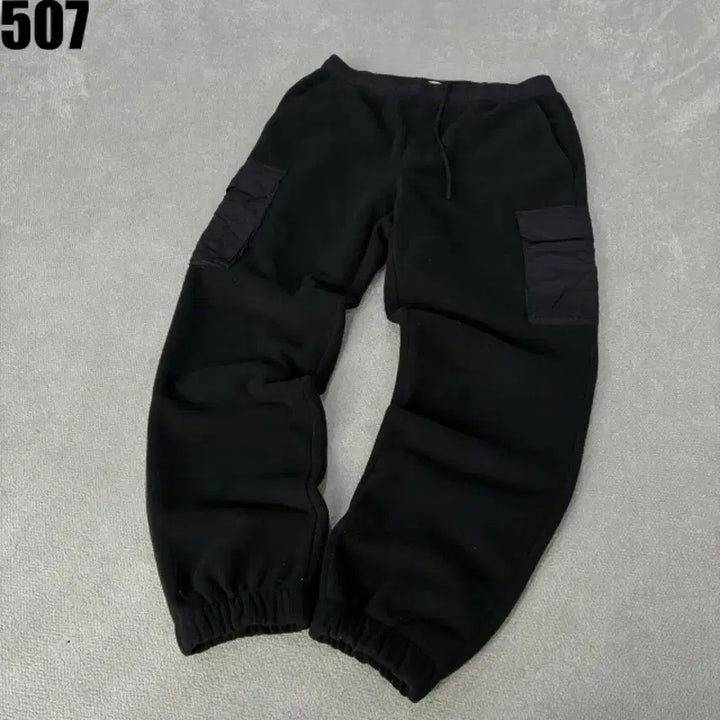 [BUNJANG] Columbia Black Cargo Jogger Training Pants L / 컬럼비아 블랙 카고 조거 트레이닝 바지 L