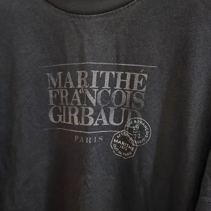 [BUNJANG] Marithe Francois Girbaud Cotton Short Sleeve T-Shirt / 마리떼 프랑소와 저버 반팔 티셔츠 m