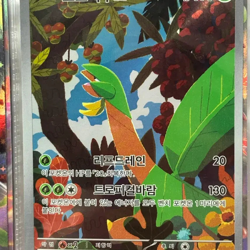 [BUNJANG] Pokemon Tropius AR Card 074/073 / 포켓몬 트로피우스 AR 카드 074/073
