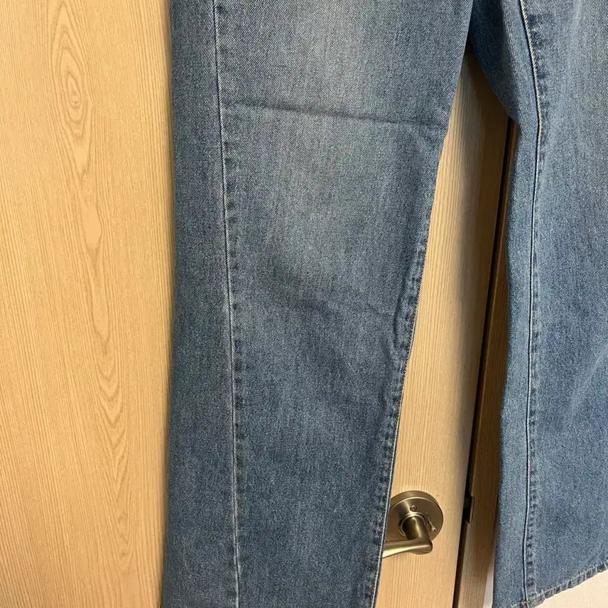 [BUNJANG] Sandro Semi Wide Denim Pants / 산드로 세미 와이드 데님 팬츠