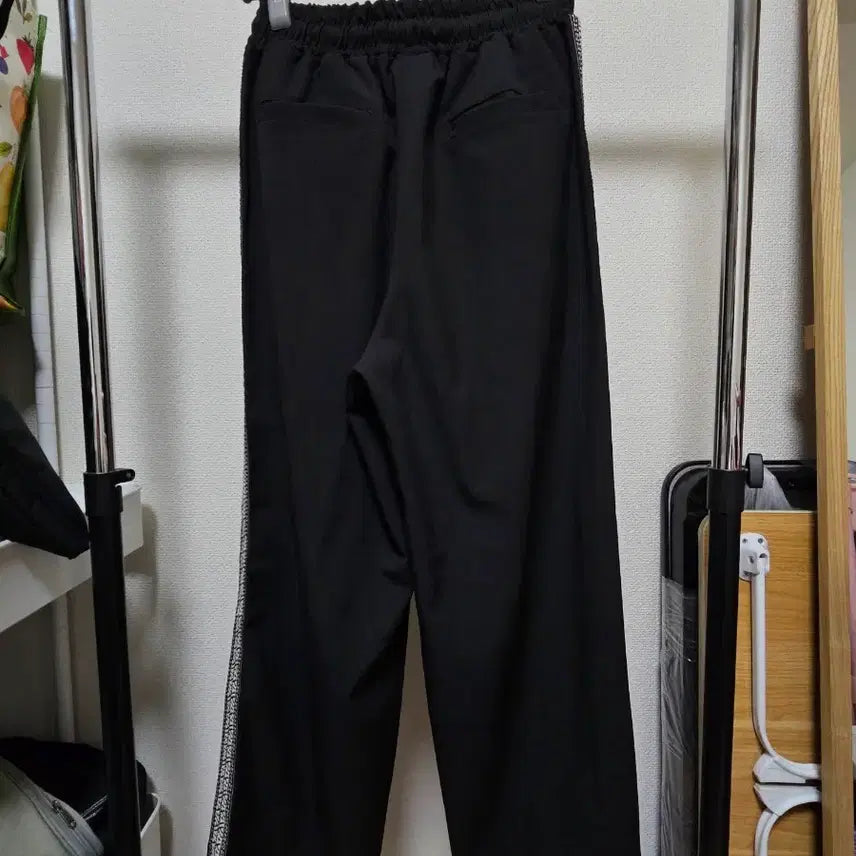 [BUNJANG] DNSR Ethnic Line Banding Pants Black S / DNSR 디앤써 에스닉 라인 밴딩 팬츠 블랙 S