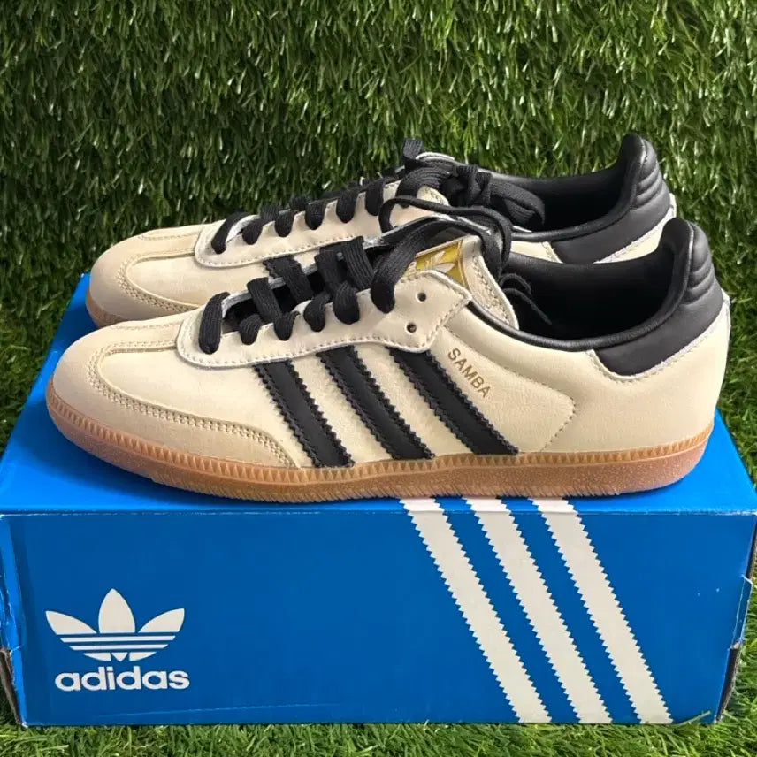 [BUNJANG] Adidas Samba OG Cream White Core Black / (235) W 아디다스 삼바 OG 크림 화이트 코어 블랙