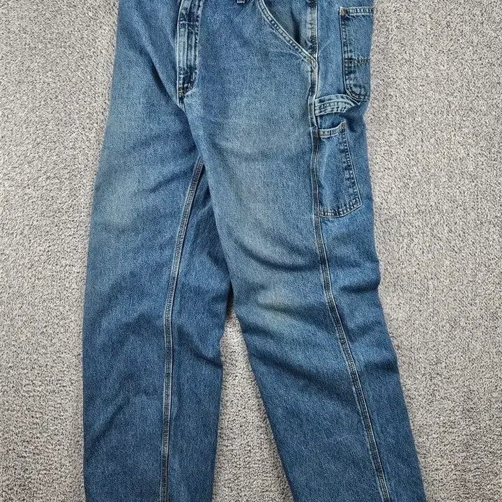 [BUNJANG] Carhartt Denim Single Knee Carpenter Pants / 칼하트 데님 싱글니 카펜터 팬츠 (34X34추정) / 12115