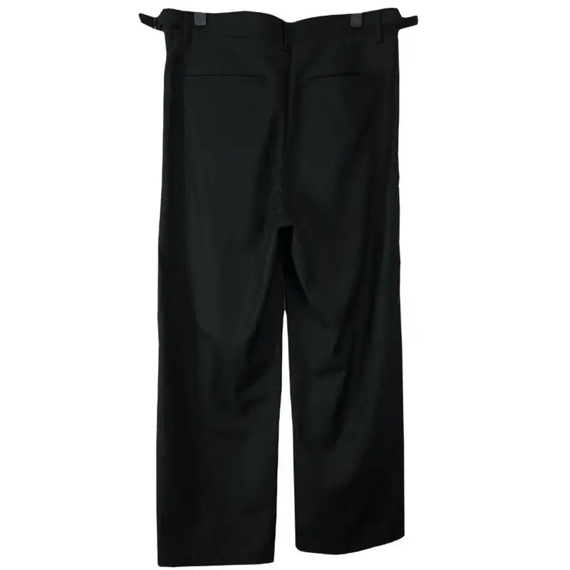 [BUNJANG] BEARDED KID Two-Tuck Wide Slacks Black / 비얼디드키드 투턱 와이드 슬랙스 블랙 M20428