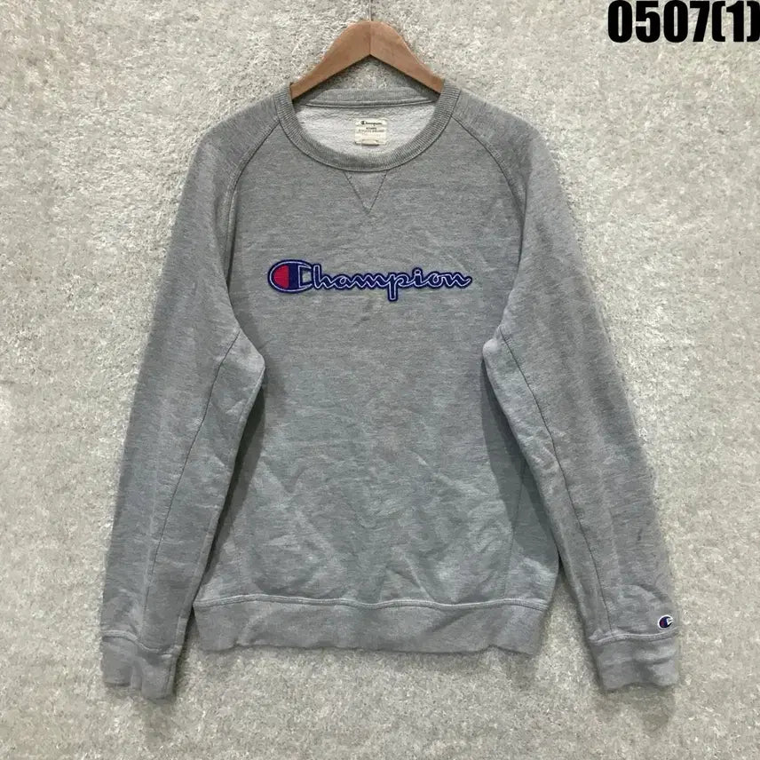 [BUNJANG] Champion Sweatshirt Grey L / 챔피온 맨투맨 티셔츠 회색 L