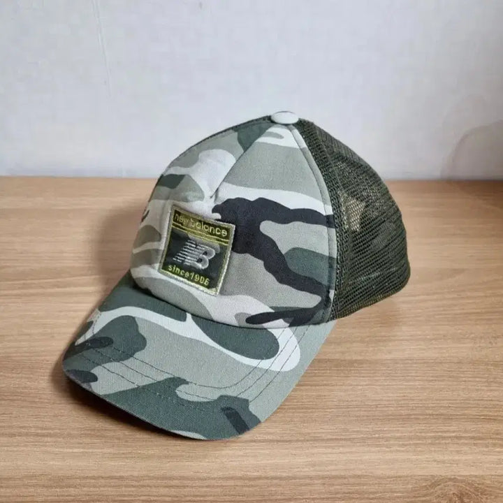 [BUNJANG] New Balance Camo Mesh Ball Cap / 뉴발란스 카모 메쉬 볼캡