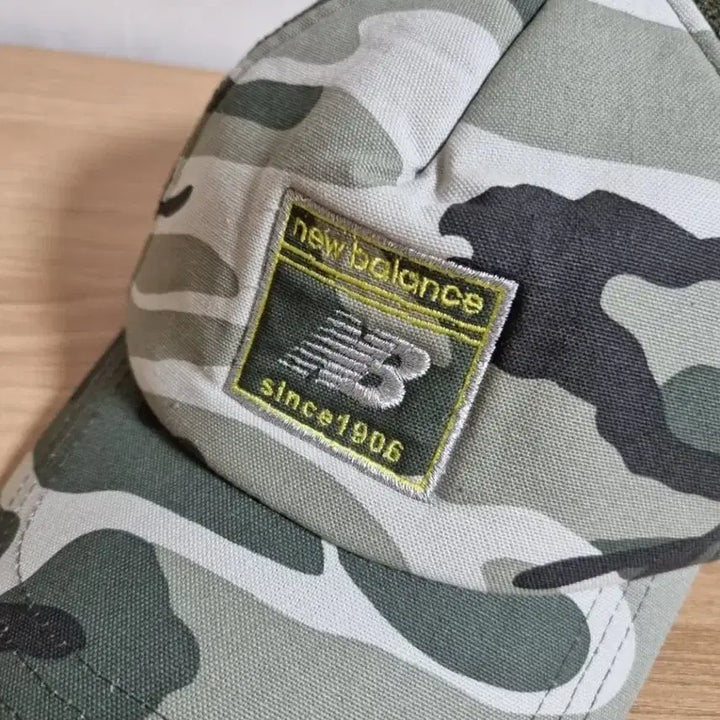 [BUNJANG] New Balance Camo Mesh Ball Cap / 뉴발란스 카모 메쉬 볼캡