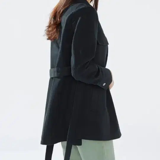 [BUNJANG] Briel Denim Belted Jacket Size 66 / 브리엘 데님 벨티드 자켓 66사이즈