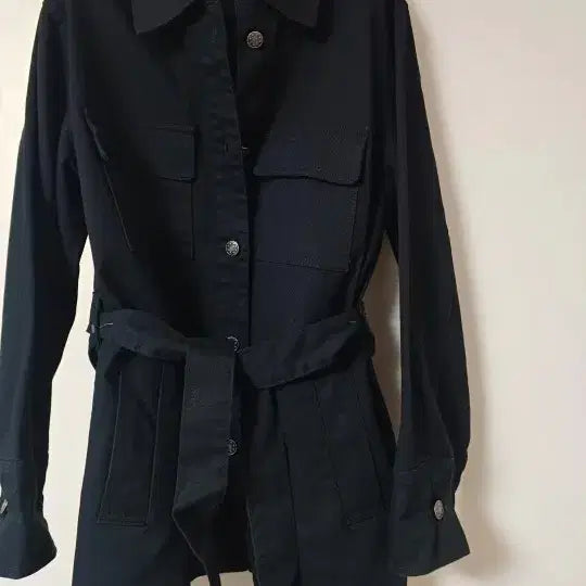 [BUNJANG] Briel Denim Belted Jacket Size 66 / 브리엘 데님 벨티드 자켓 66사이즈