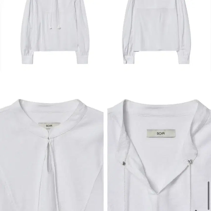 [BUNJANG] Soir String Tassel Blouse / 새제품 쏘이르 스트링 테슬 블라우스