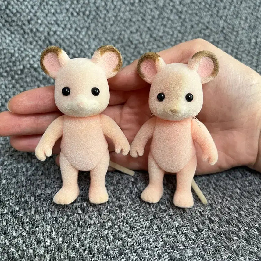 [BUNJANG] Sylvanian Families Acorn Mouse Family Set / 실바니안 도토리쥐 엄마 아빠 일괄