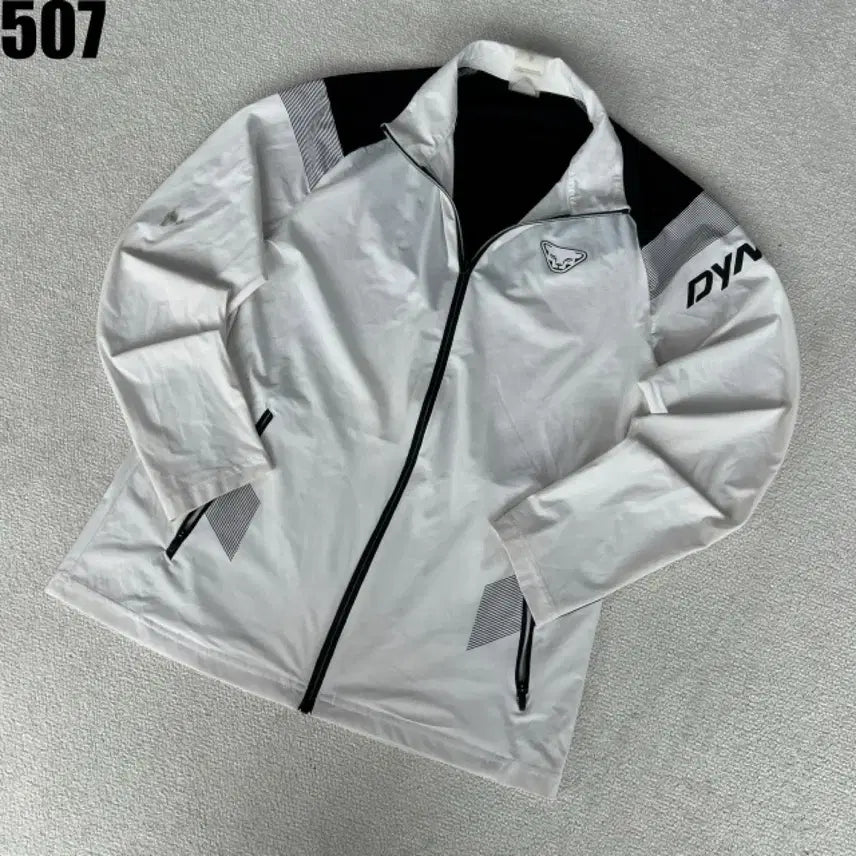 [BUNJANG] Dynafit White Windbreaker Jacket L / 다이나핏 화이트 바람막이 자켓 L