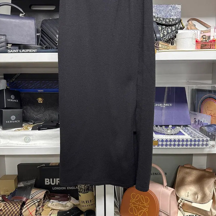 [BUNJANG] Hanssum Tom Greyhound Black Long Skirt / [ 한섬 ] 톰그레이하운드 블랙컬러 롱 스커트