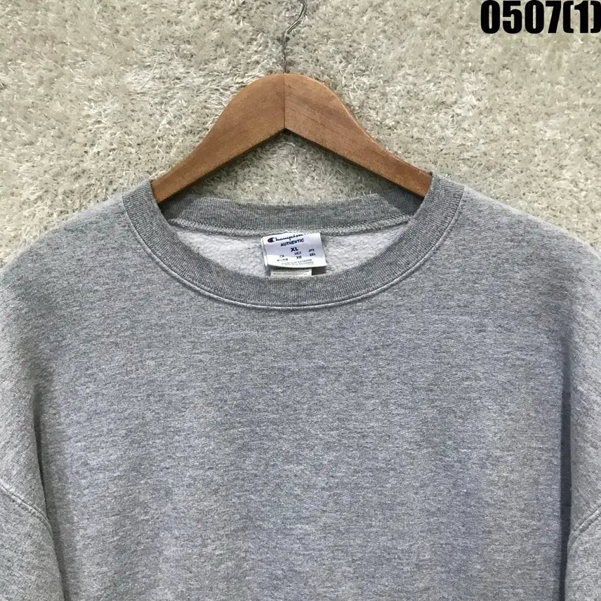 [BUNJANG] Champion Gray Sweatshirt XL / 챔피온 회색 맨투맨 티셔츠 XL