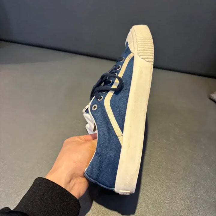[SOLD OUT] 캉골 네이비 스니커즈 운동화 260사이즈