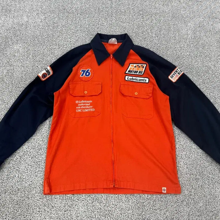 [BUNJANG] 76 Lubricants Patchwork Jacket / 76 Lubricants 패치 워크자켓