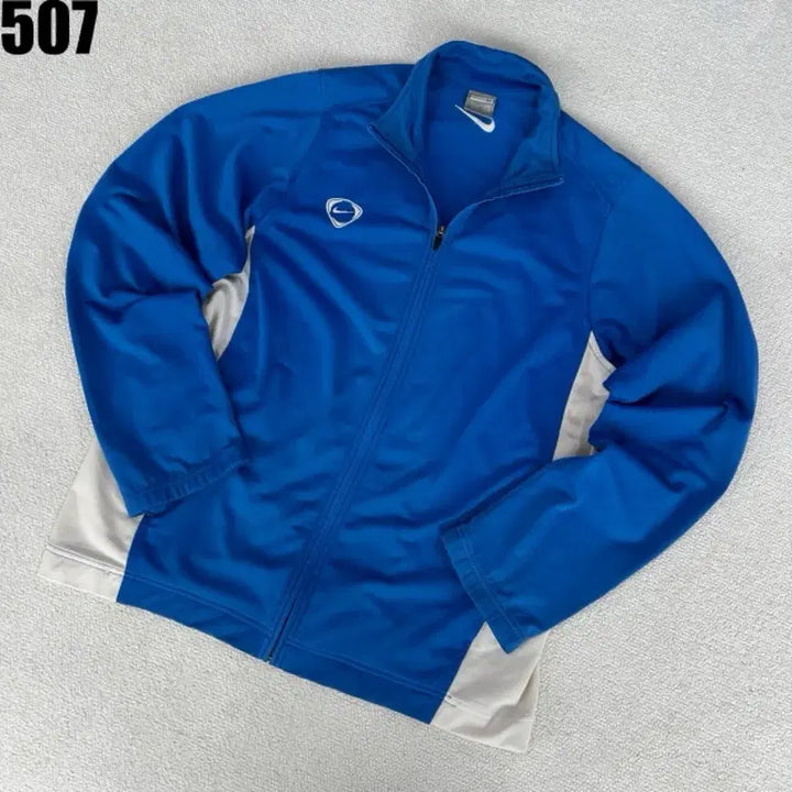 [BUNJANG] Nike Blue Track Jacket Zip-Up M / 나이키 블루 트랙 자켓 집업 M