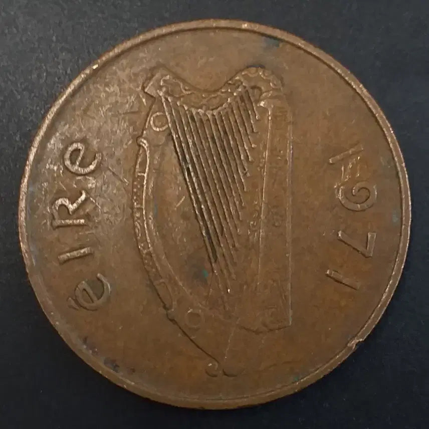 [BUNJANG] 1971 Ireland 2 Pence Coin / 1971년 아일랜드 2펜스 동전 w878