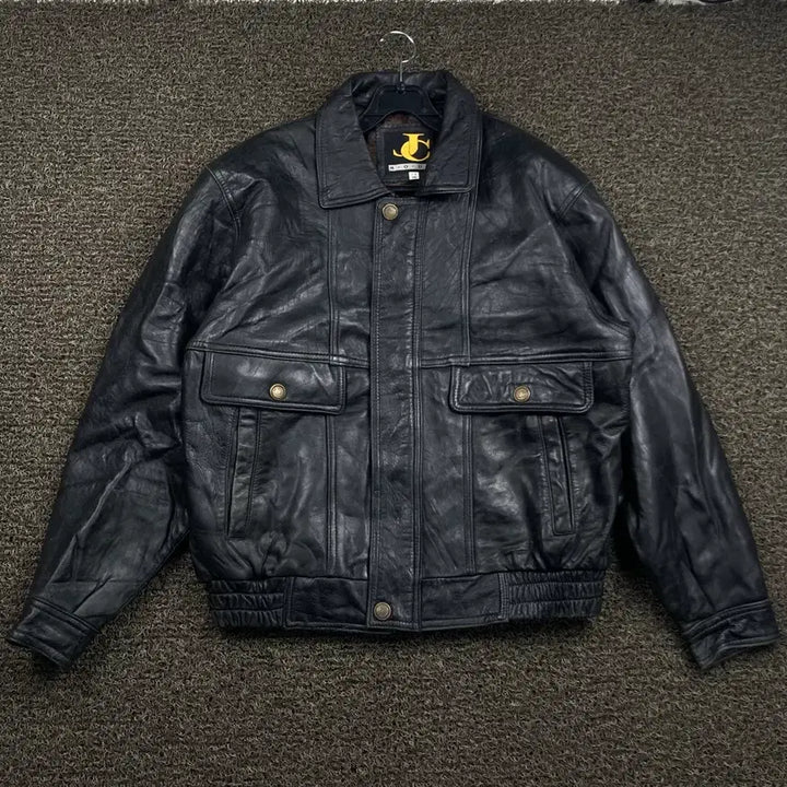 [BUNJANG] Vintage A-2 Bomber Leather Jacket / Vintage 빈티지 양가죽 a-2 봄버 레더 자켓
