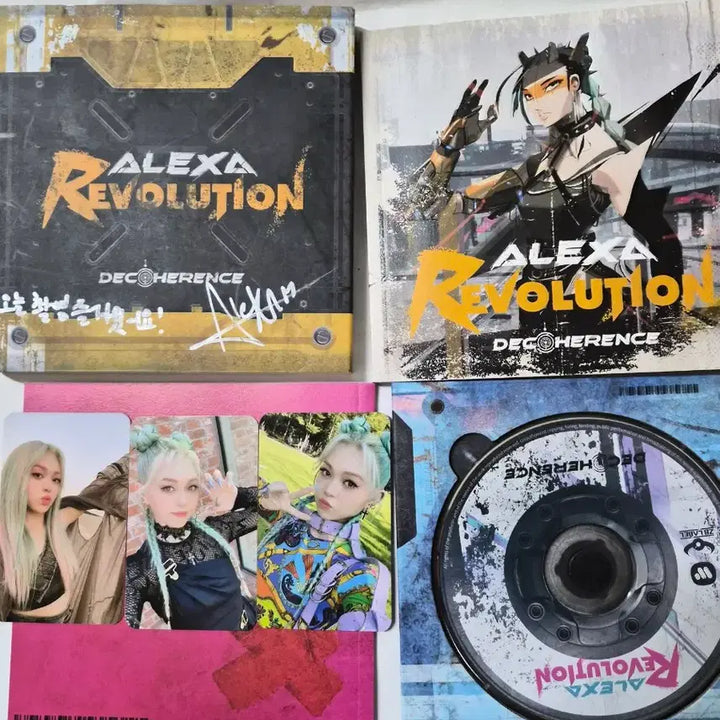 [BUNJANG] AleXa Revolution Signed CD / (비매)알렉사 Revolution 싸인 CD 입니다